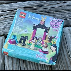 100% COMPLETE LEGO Disney 41151 Disney Mulan’s Training Day Building Block Set